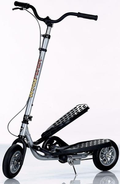 Zike Z150 Stepper Scooter, White / Silver Z150