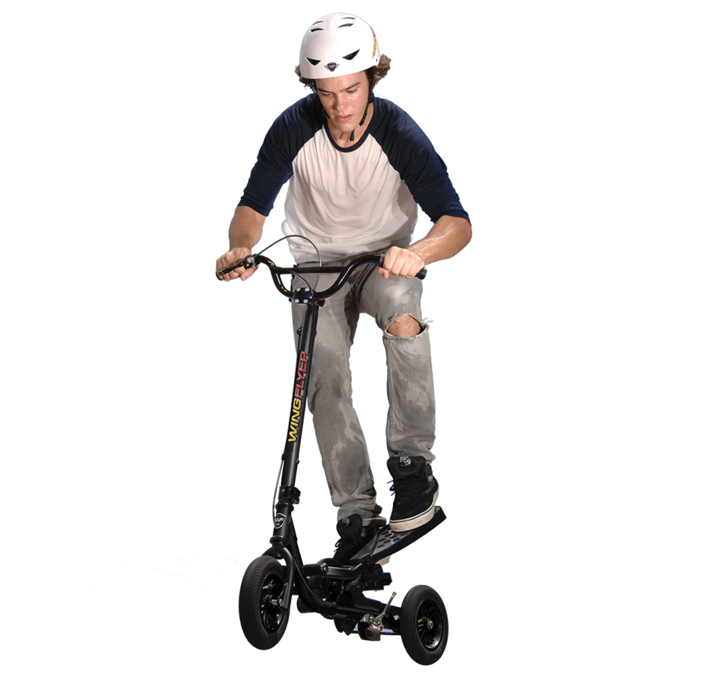 Zike Black Maxx Stepper Scooter